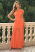 'Maelys' One-Shoulder Ruched Maxi Dress - Celes Fashion